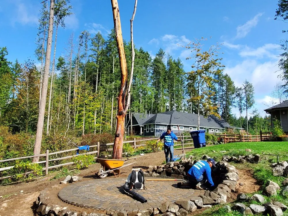Affordable residential landscaping for residential properties in Belfair, WA by Brothers Tree service & Landscaping
