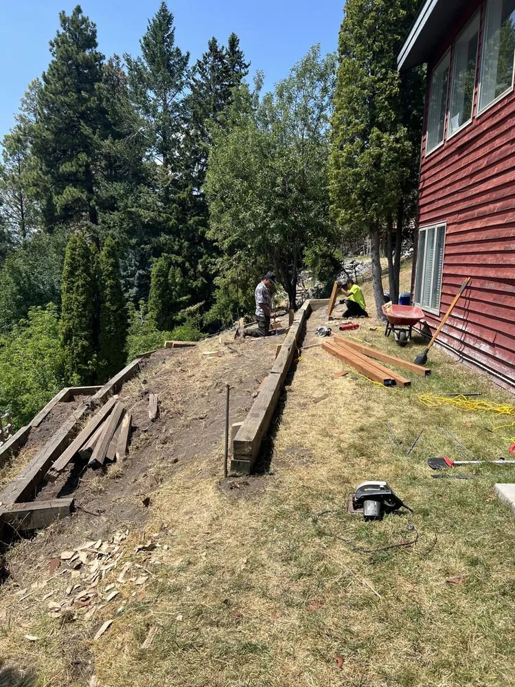 Professional landscape installation for homes across Kalispell, MT - Broussard Landscapes