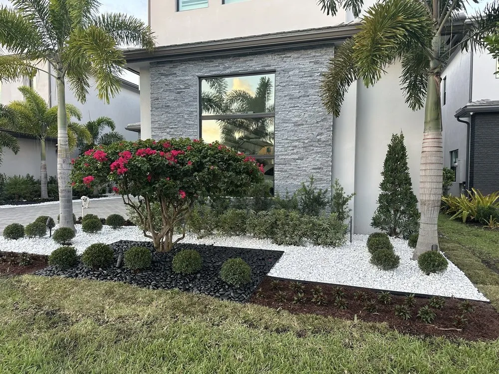 Custom garden landscaping near you in Coral Springs, FL by Broward Landscape