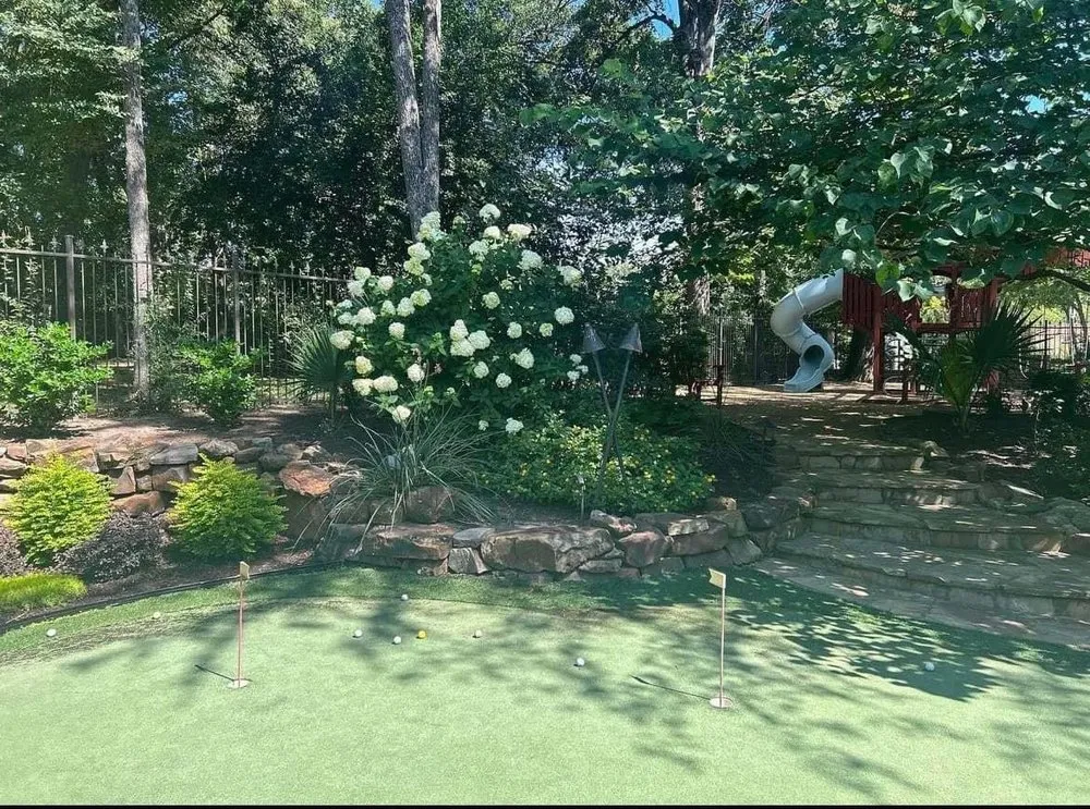 Expert yard maintenance with custom design in Lindale, TX by Brown Brothers Landscape Services