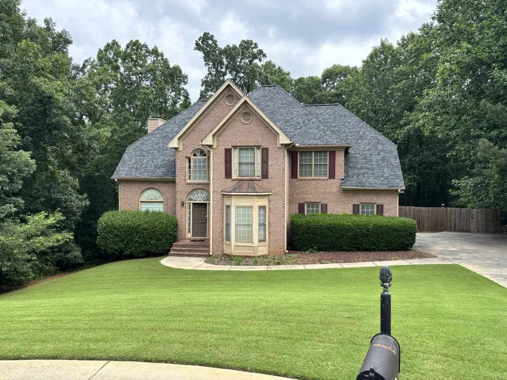 Professional landscape installation in Lawrenceville, GA by Brown Brothers Landscaping