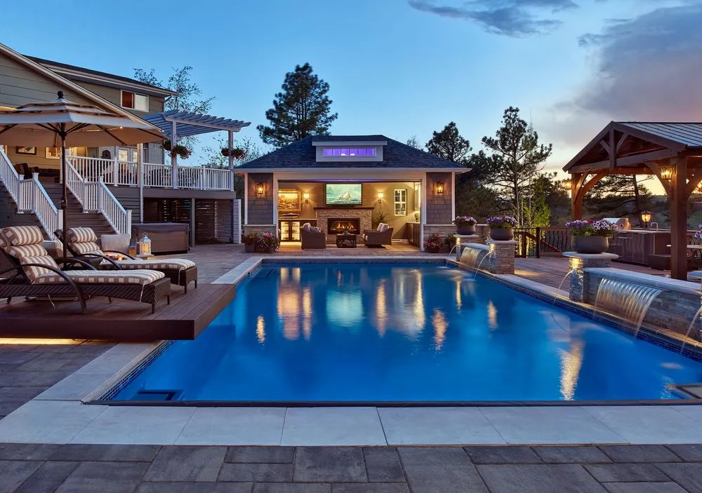 Custom residential landscaping in Denver, CO by Browne & Associates