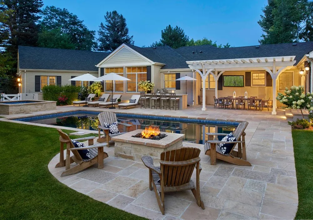 Professional lawn mowing service with custom design across Denver, CO - Browne & Associates