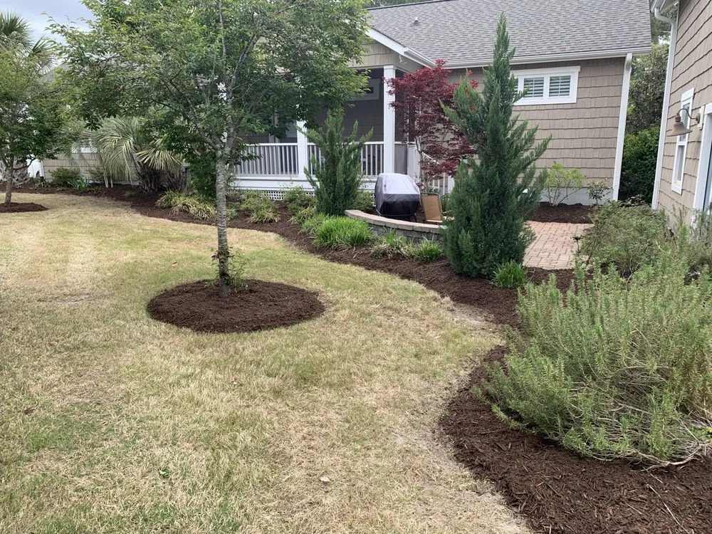 Expert garden landscaping in Varnamtown, NC by Browning's Coastal Lawn Care