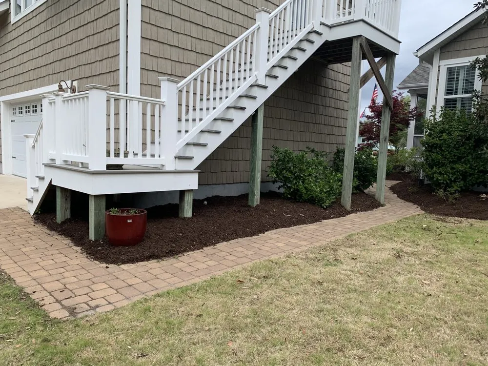 Trusted garden landscaping for residential properties across Varnamtown, NC - Browning's Coastal Lawn Care