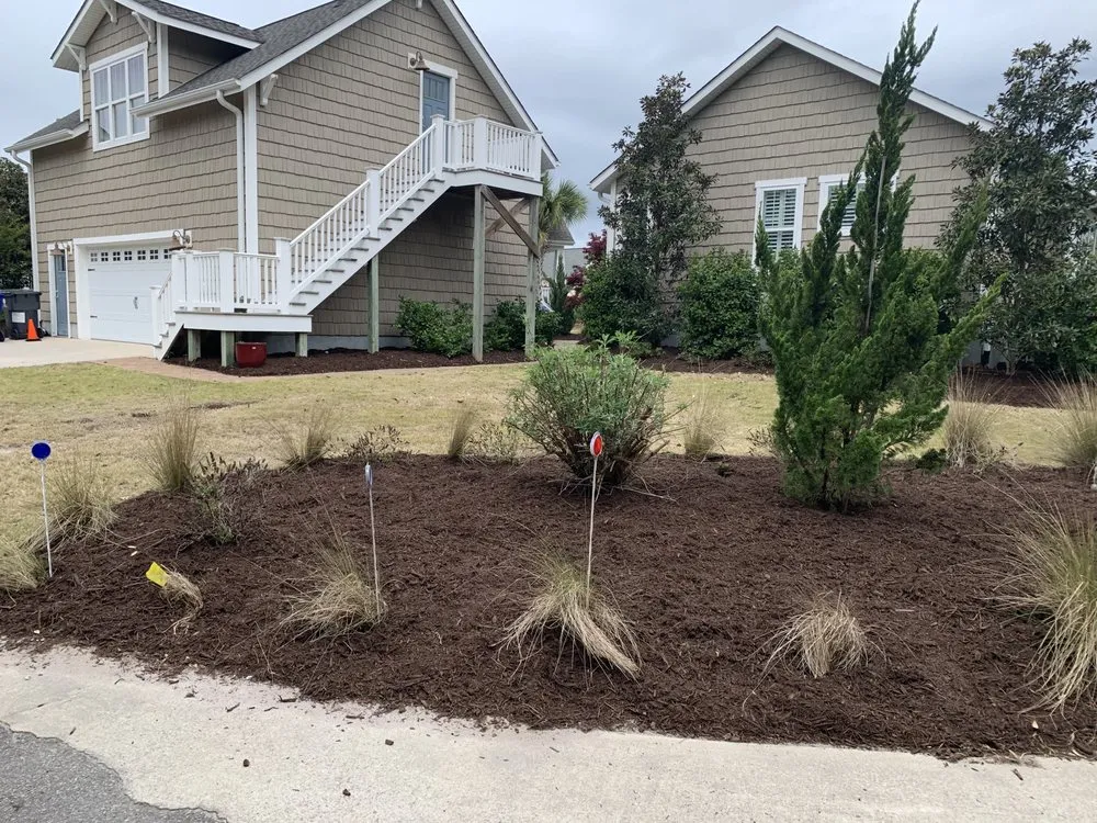 Professional yard maintenance in Varnamtown, NC by Browning's Coastal Lawn Care
