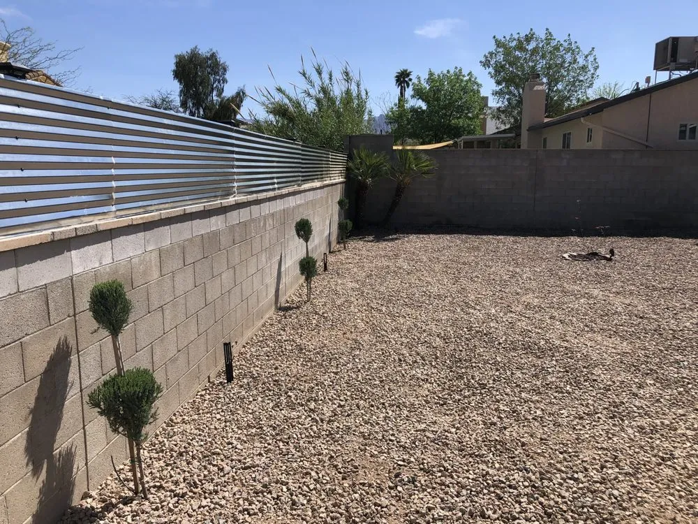 Professional outdoor landscaping in Tucson, AZ by Brownings Irrigation And More