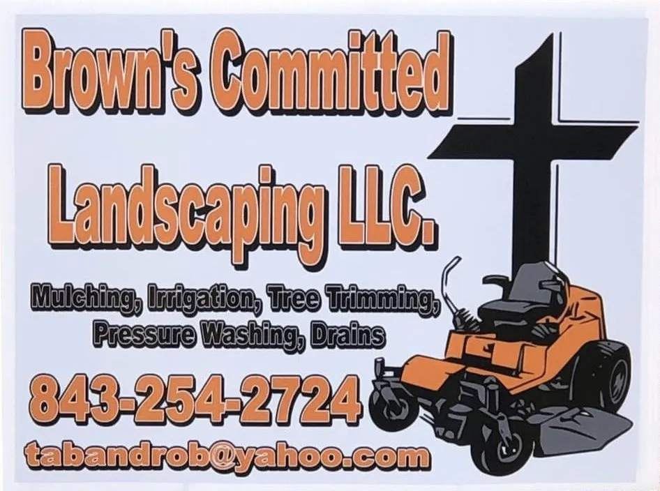 Local landscaping services with custom design in Loris, SC by Browns Committed Landscaping