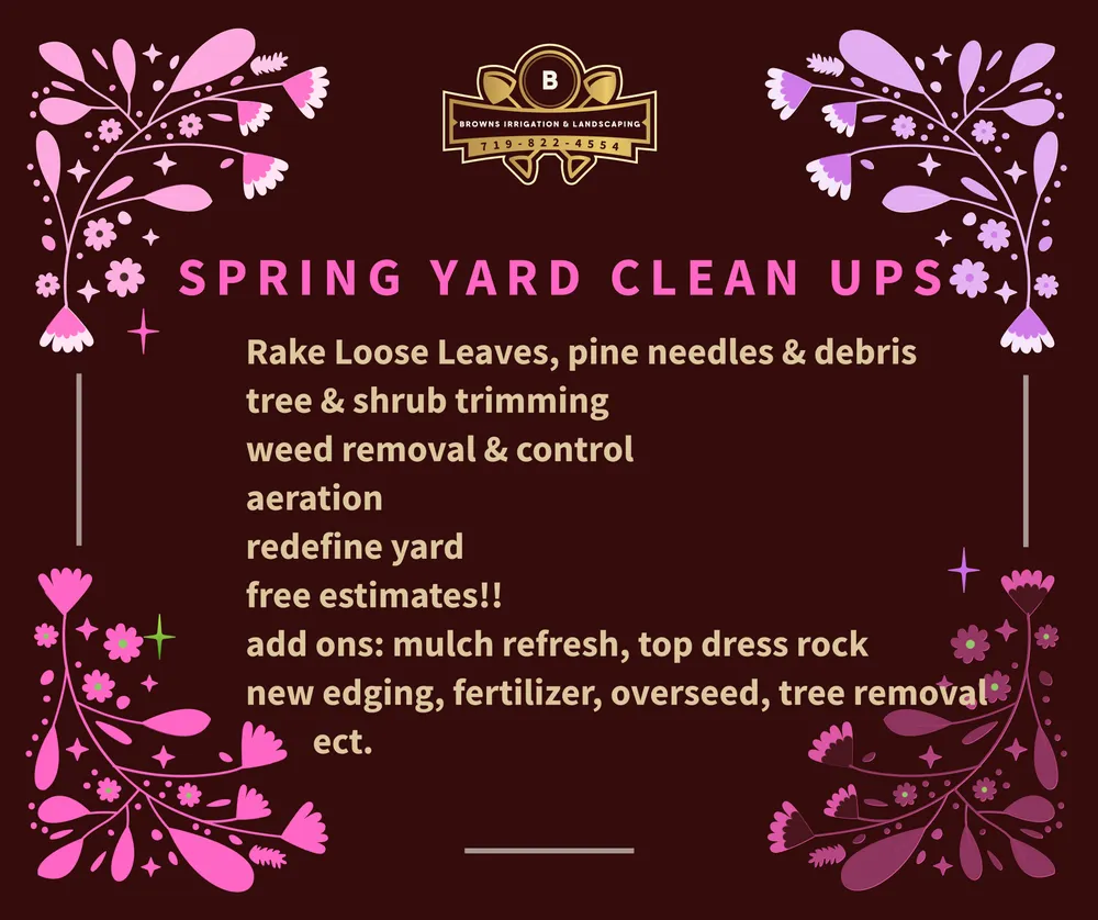 Local lawn care service for residential properties in Colorado Springs, CO by Brown's Irrigation and Landscaping