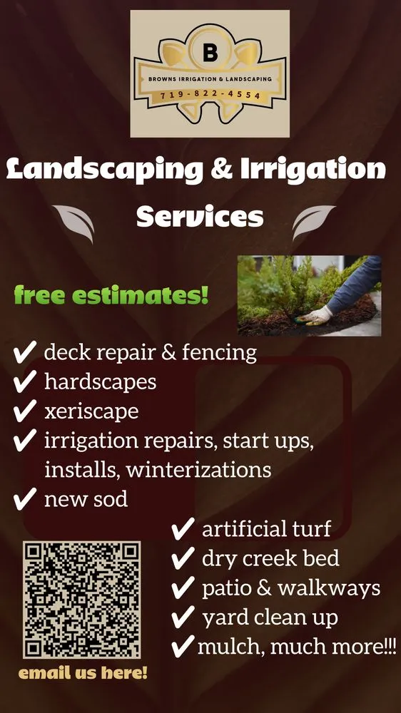 Professional garden landscaping for homes in Colorado Springs, CO by Brown's Irrigation and Landscaping