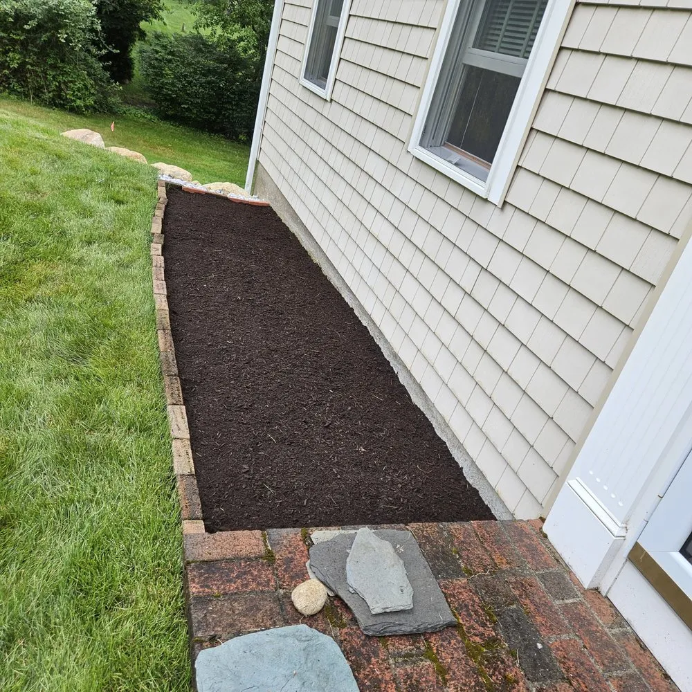 Custom garden landscaping in South Yarmouth, MA - Browns Landscape