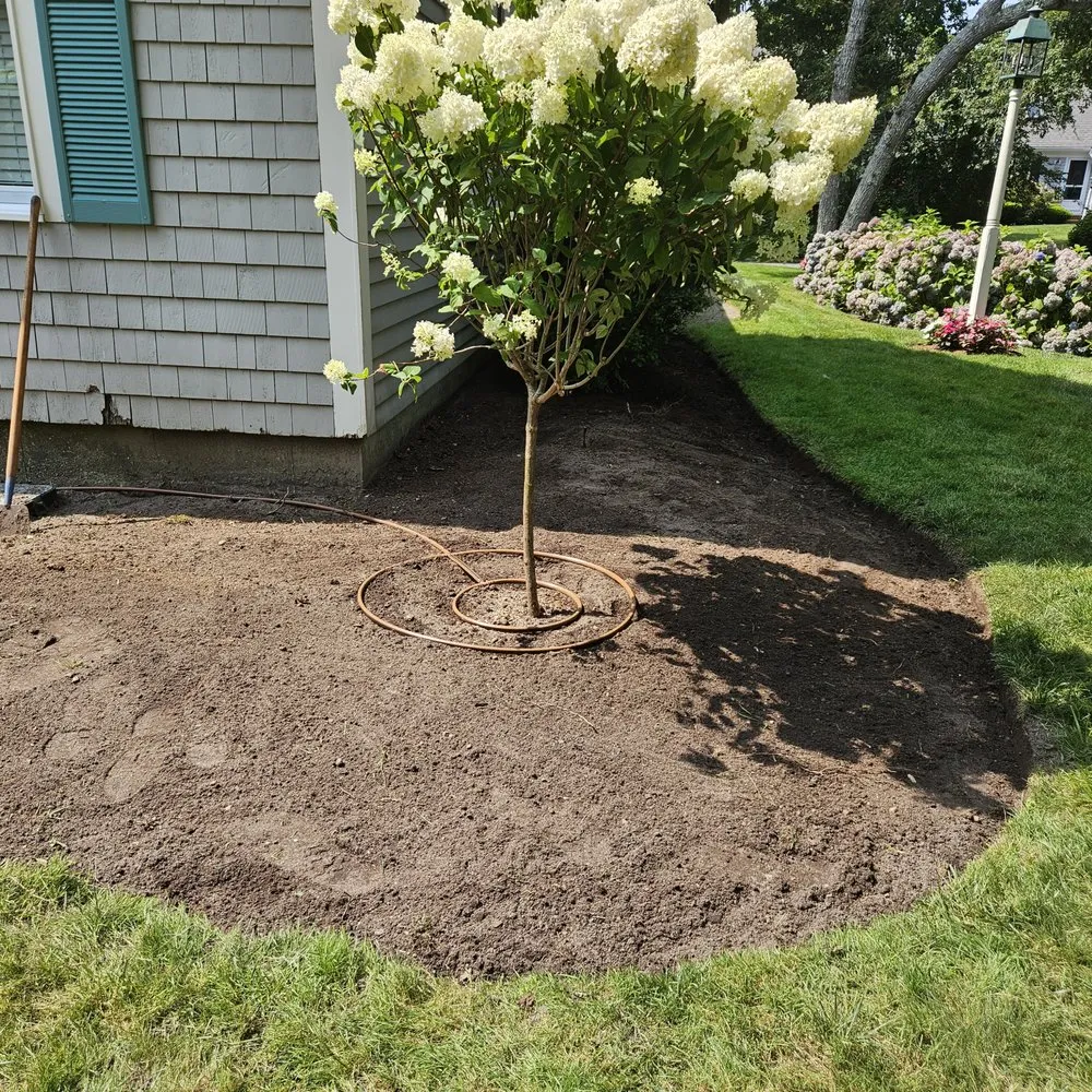 Top-rated outdoor landscaping for homes in South Yarmouth, MA by Browns Landscape