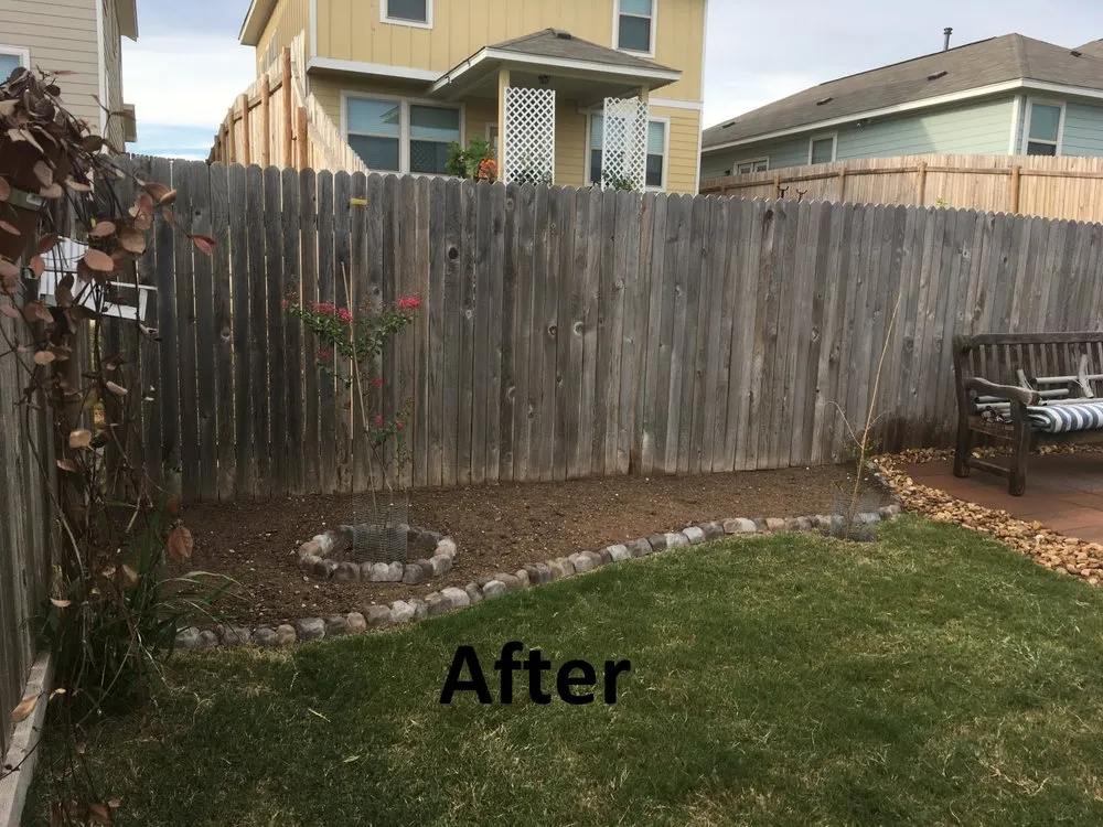 Professional garden landscaping for homes across Buda, TX - Brown's Landscaping