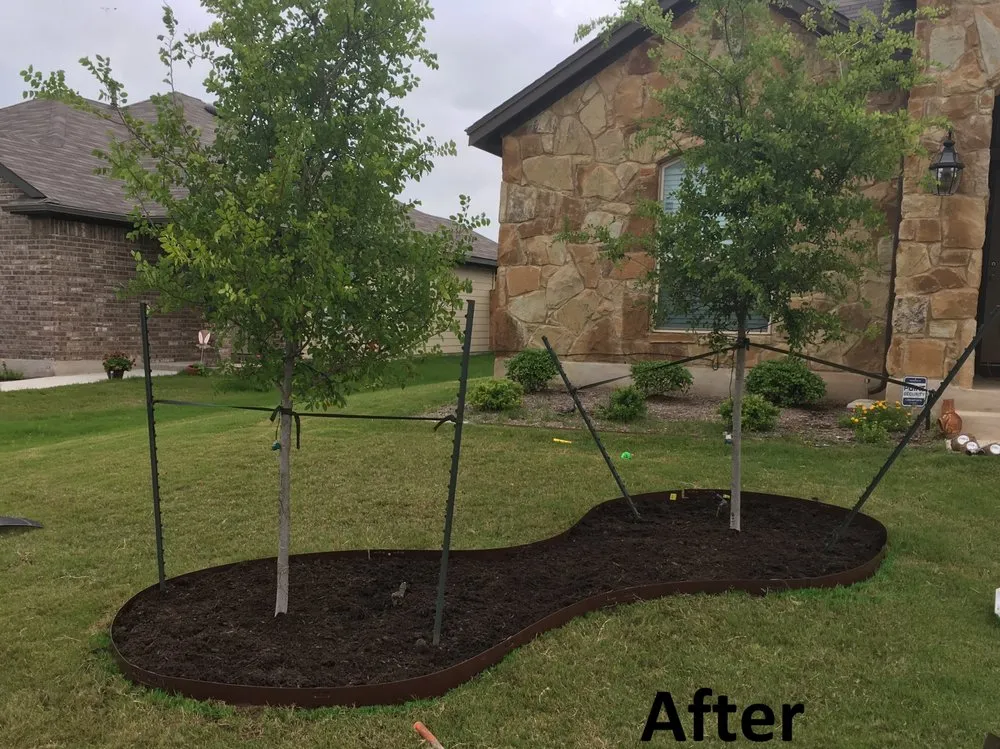 Affordable garden landscaping for outdoor upgrades in Buda, TX by Brown's Landscaping