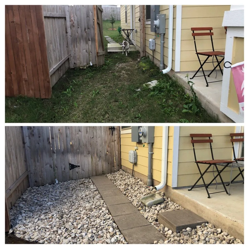 Custom lawn mowing service for outdoor upgrades across Buda, TX - Brown's Landscaping