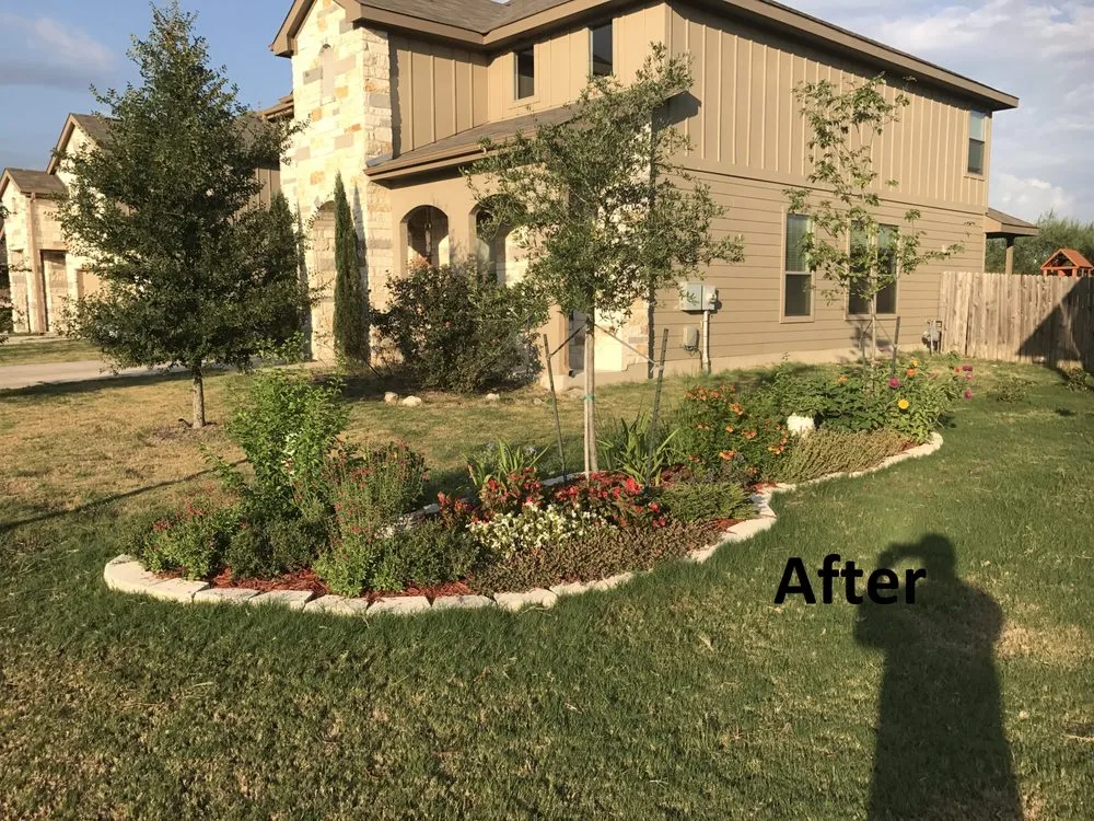 Reliable yard cleanup service for homes in Buda, TX by Brown's Landscaping