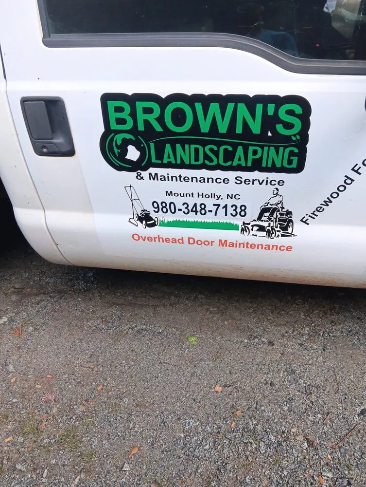 Custom outdoor landscaping for beautiful yards in Dallas, NC by Brown's Landscaping