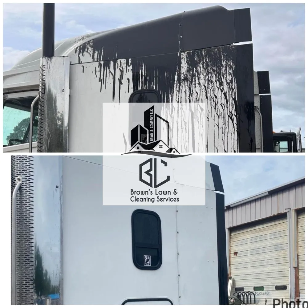 Top-rated landscape design for residential properties in Fayetteville, NC by Brown's Lawn & Cleaning