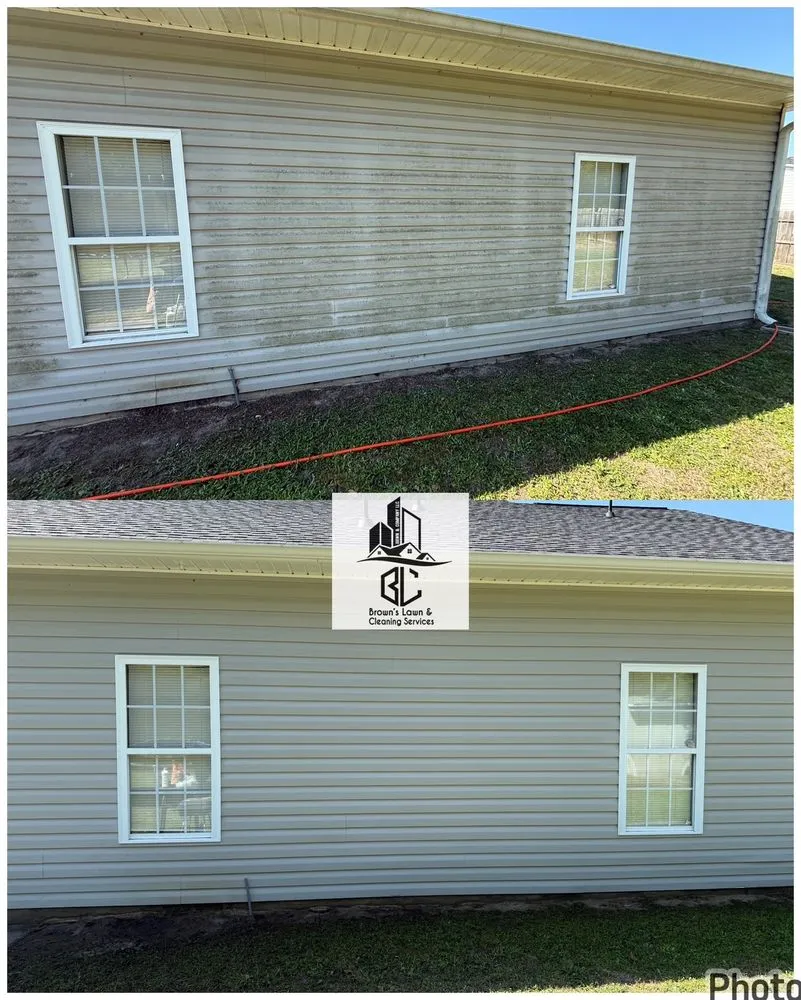 Custom residential landscaping for homes across Fayetteville, NC - Brown's Lawn & Cleaning