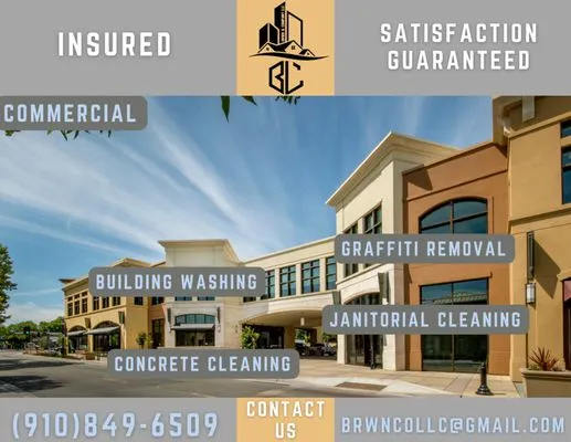 Brown's Lawn & Cleaning Logo