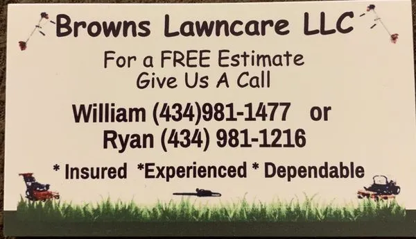 Browns Lawn Care Logo