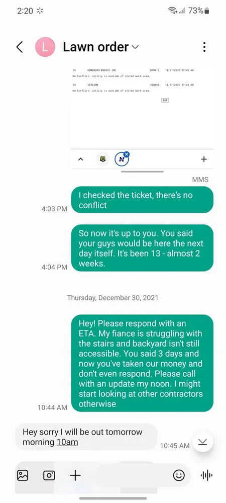 Local outdoor landscaping in Richmond, VA by Brown's Lawn In Order