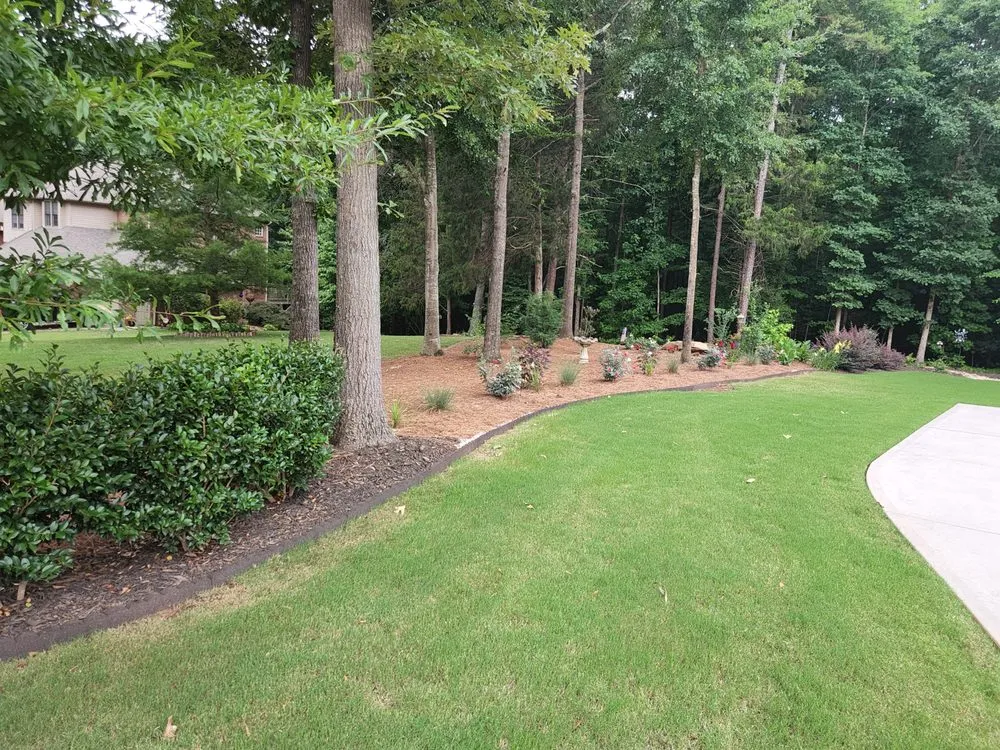 Custom landscape design in Roebuck, SC by Browns Lawn Services
