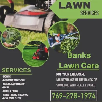 Browns Lawncare Service Logo