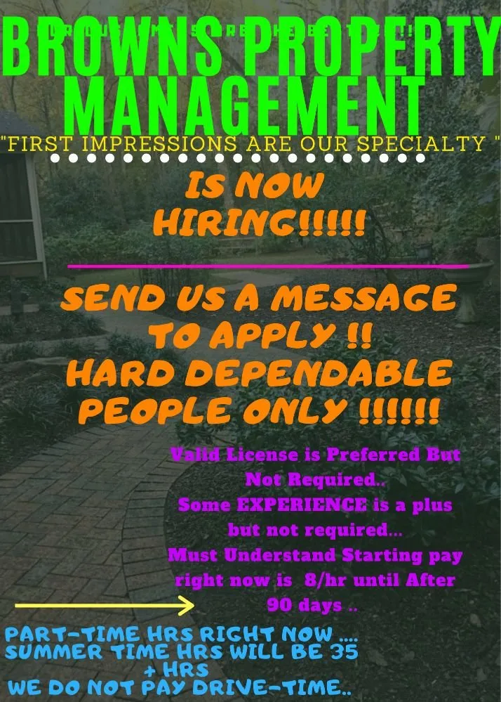 Professional garden landscaping experts serving China Grove, NC - BROWNS PROPERTY MANAGEMENT