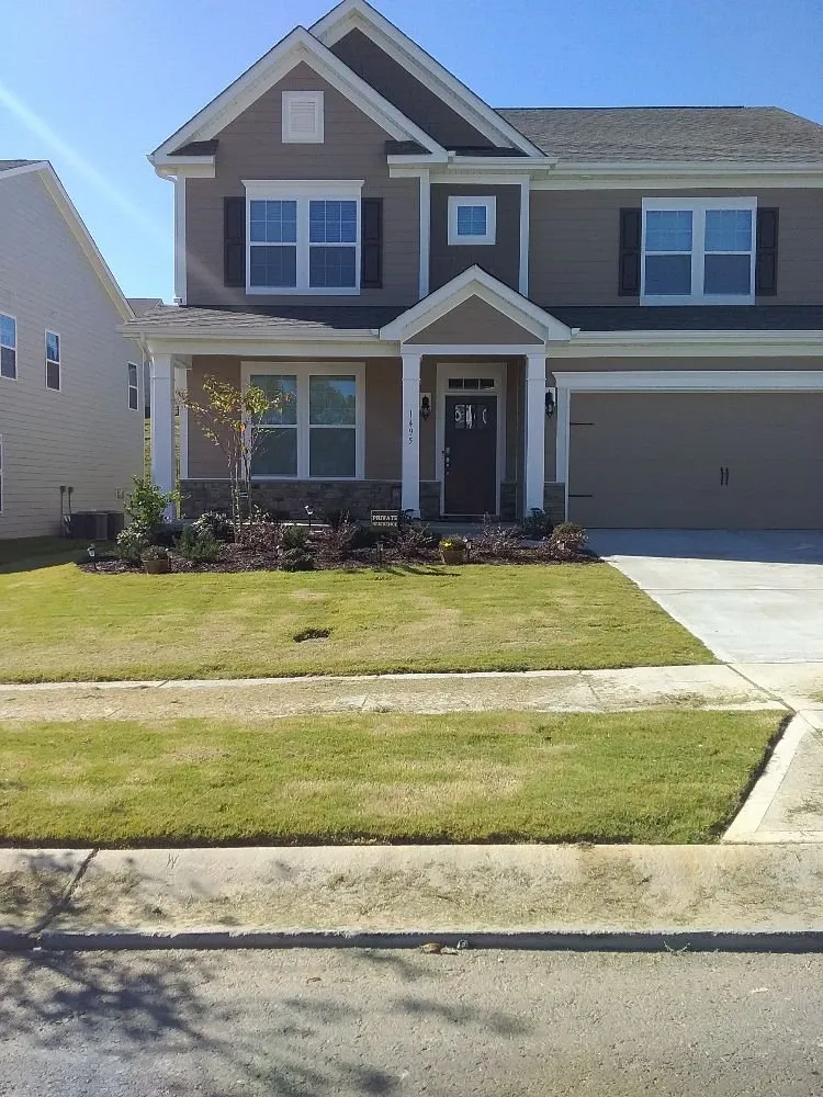 Expert lawn mowing service with custom design in China Grove, NC by BROWNS PROPERTY MANAGEMENT