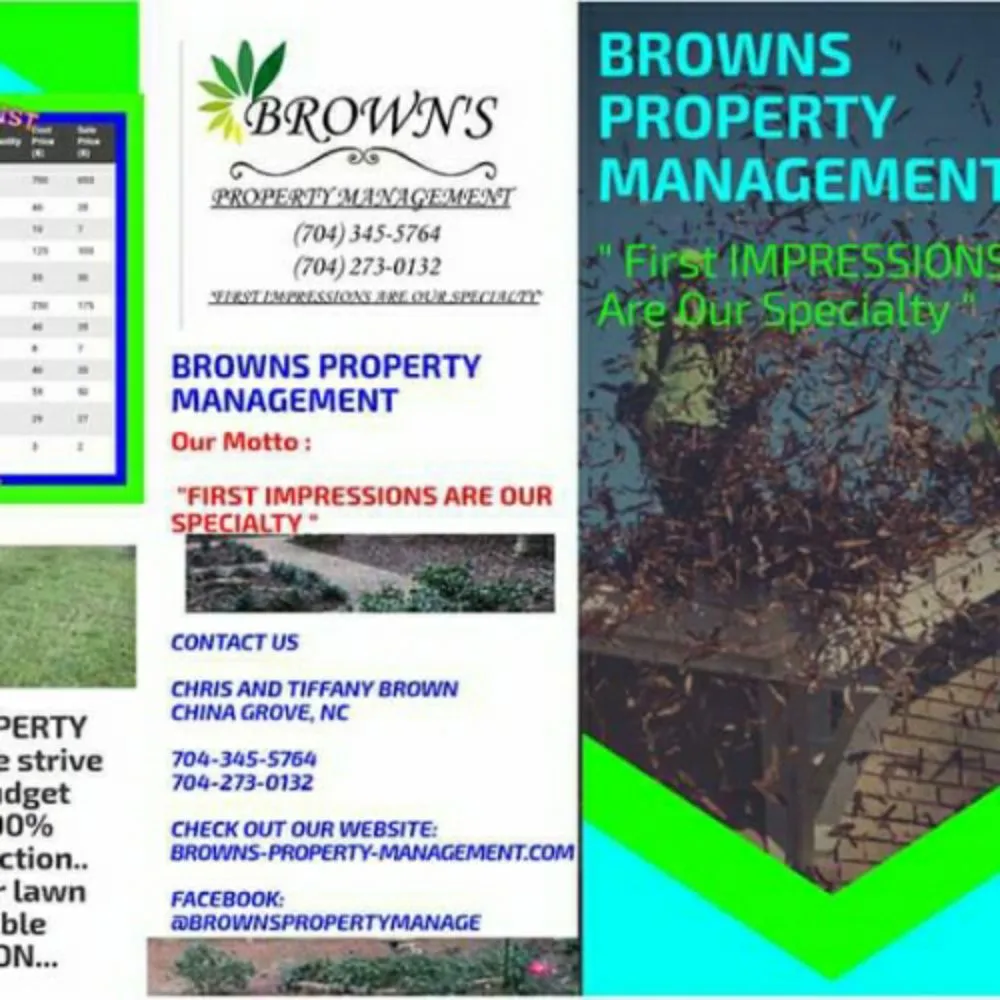 Trusted garden landscaping for year-round maintenance across China Grove, NC - BROWNS PROPERTY MANAGEMENT