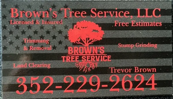 Brown’s Tree Service Logo