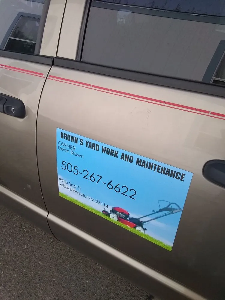 Local outdoor landscaping in Albuquerque, NM by Brown's Yard Work and Maintenance