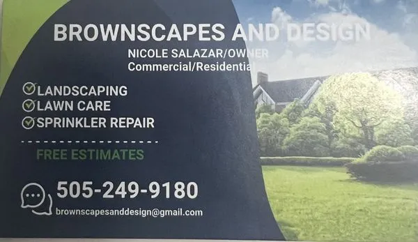 Brownscapes and Design Landscaping Logo