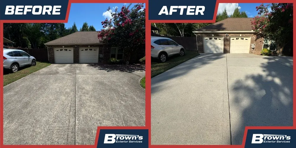 Expert garden landscaping for homes in Alcoa, TN by Browns's Exterior Services