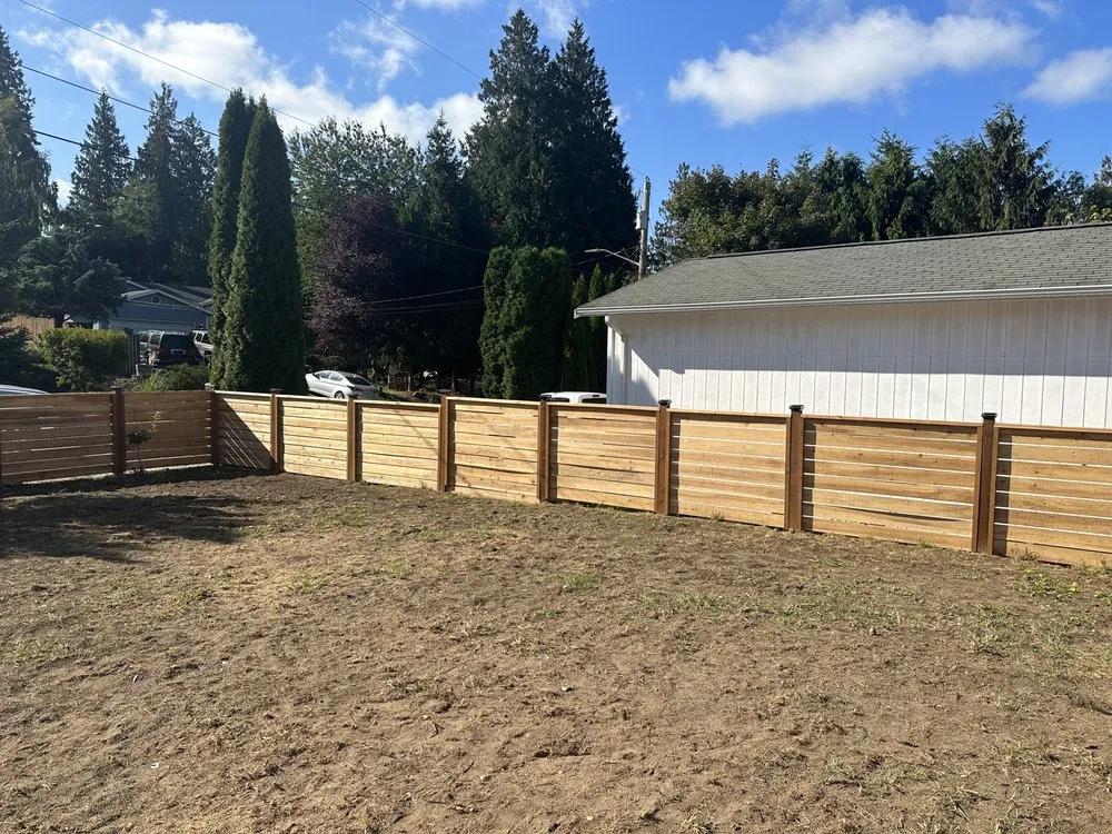 Custom landscaping services for homes in Stanwood, WA by Brownstone L&H