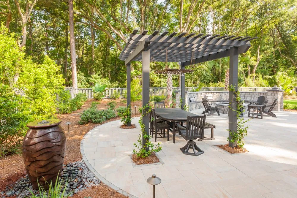 Expert residential landscaping with custom design in Johns Island, SC by Brownswood Nursery & Landscape