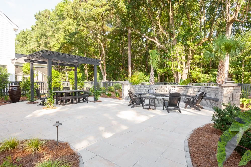 Local landscape installation in Johns Island, SC by Brownswood Nursery & Landscape