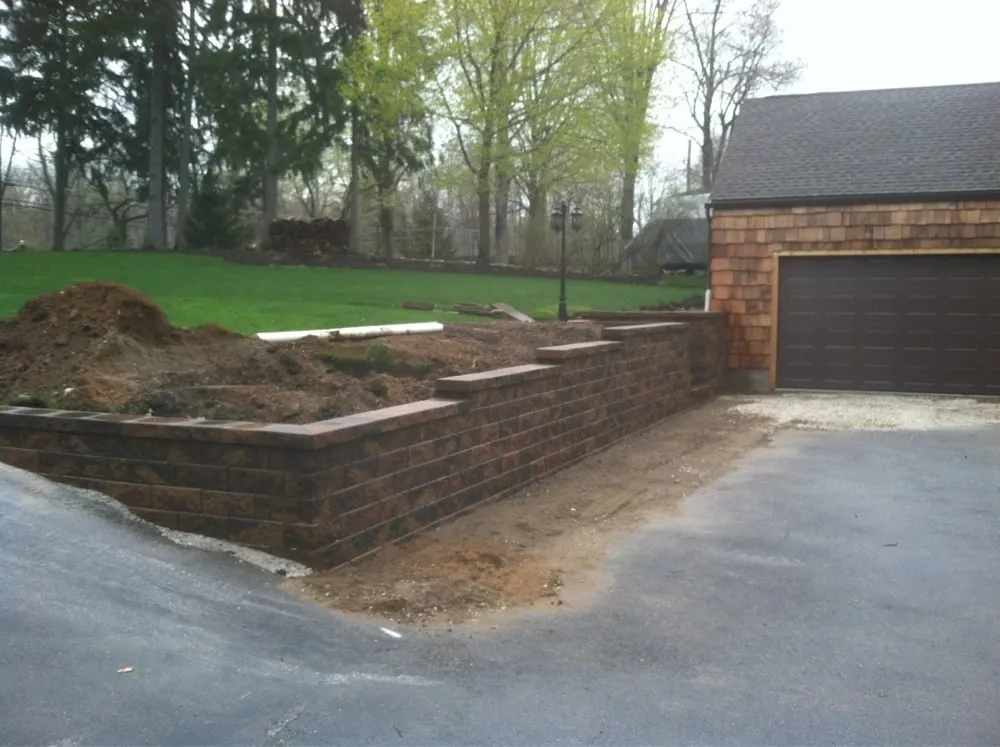 Professional garden landscaping for outdoor upgrades in Munroe Falls, OH by B.R.'s Landscape Construction