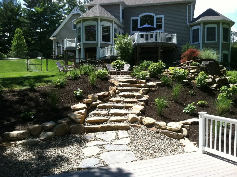 Top-rated outdoor landscaping for homes across Munroe Falls, OH - B.R.'s Landscape Construction