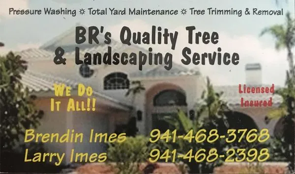 BR's Quality Tree & Landscaping Service