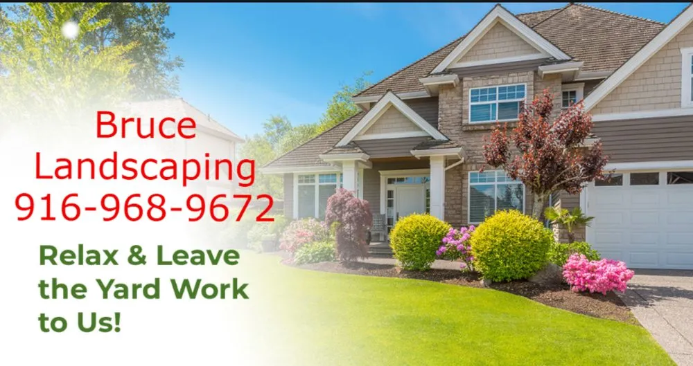Professional lawn mowing service for year-round maintenance in Roseville, CA by Bruce Landscaping