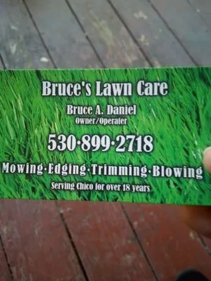 Bruce's Lawn Care Logo