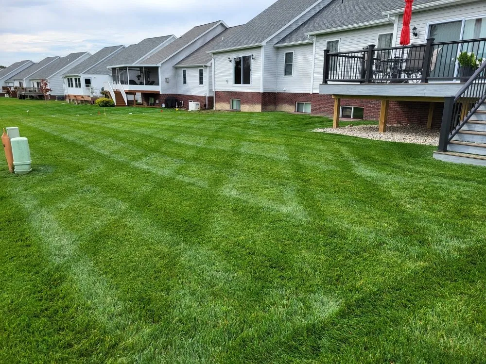 Affordable landscape installation in Lapeer, MI by Brunner Lawn & Landscape
