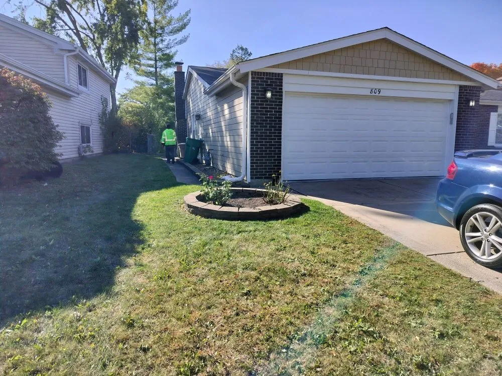 Professional landscape installation for residential properties across Round Lake Beach, IL - Brunos Landscaping