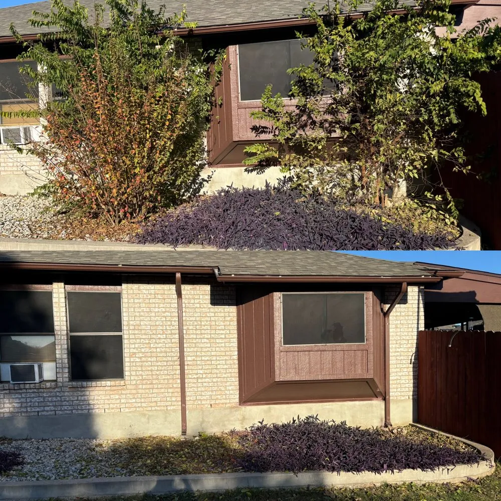 Custom landscape design in San Antonio, TX by Brunt's Services