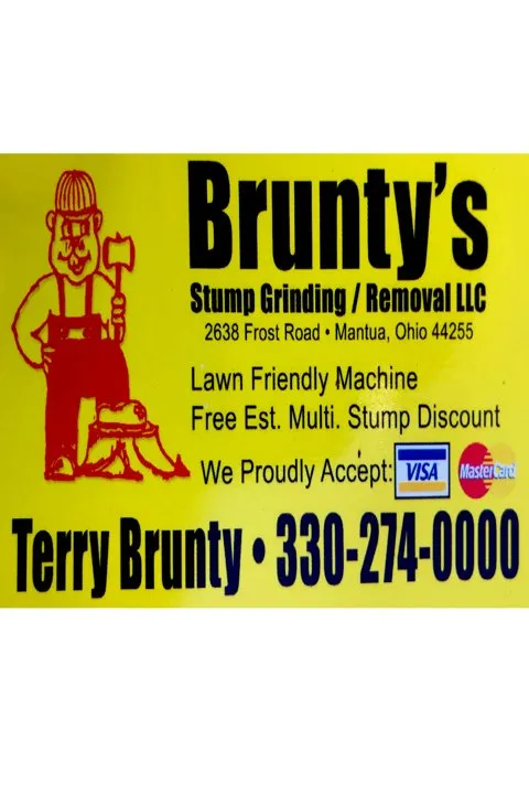 Local landscape installation in Mantua, OH - Brunty's Stump Grinding