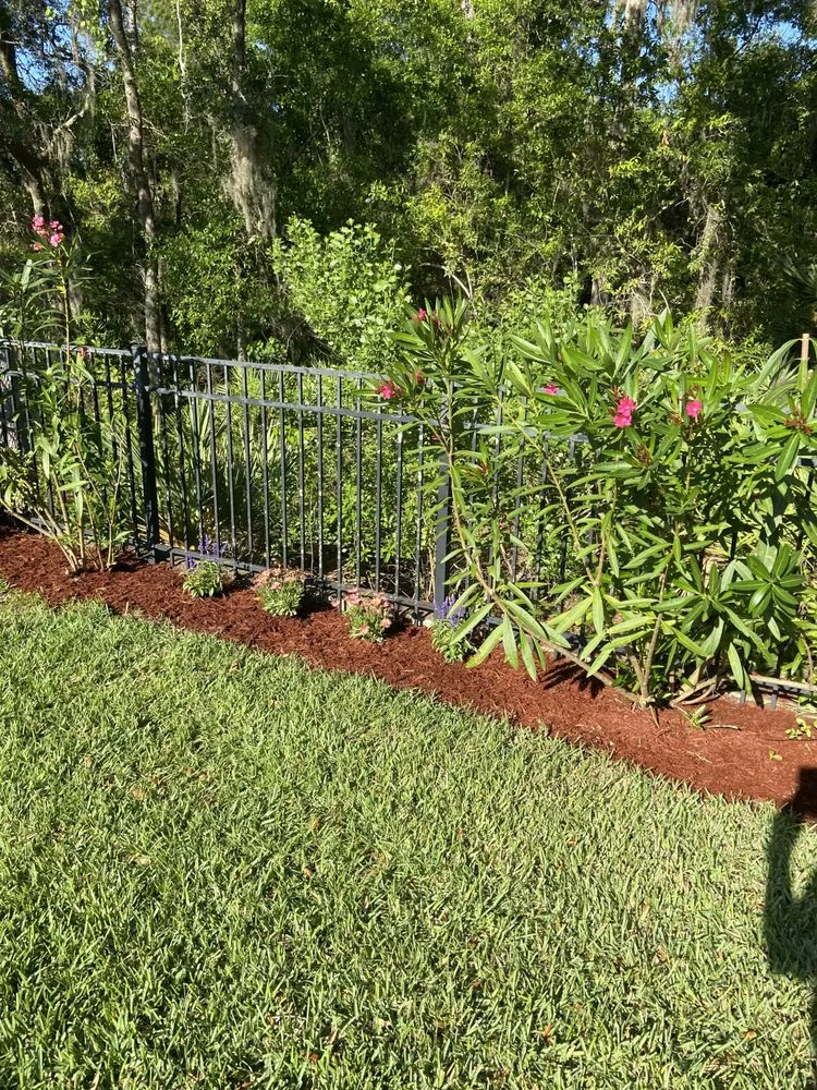 Custom outdoor landscaping near you in Jacksonville, FL by Bruschke Land and Tree Services