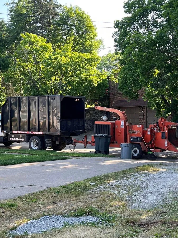 Affordable yard cleanup service in New Franklin, OH by Brush Bandit Tree & Chipper Service