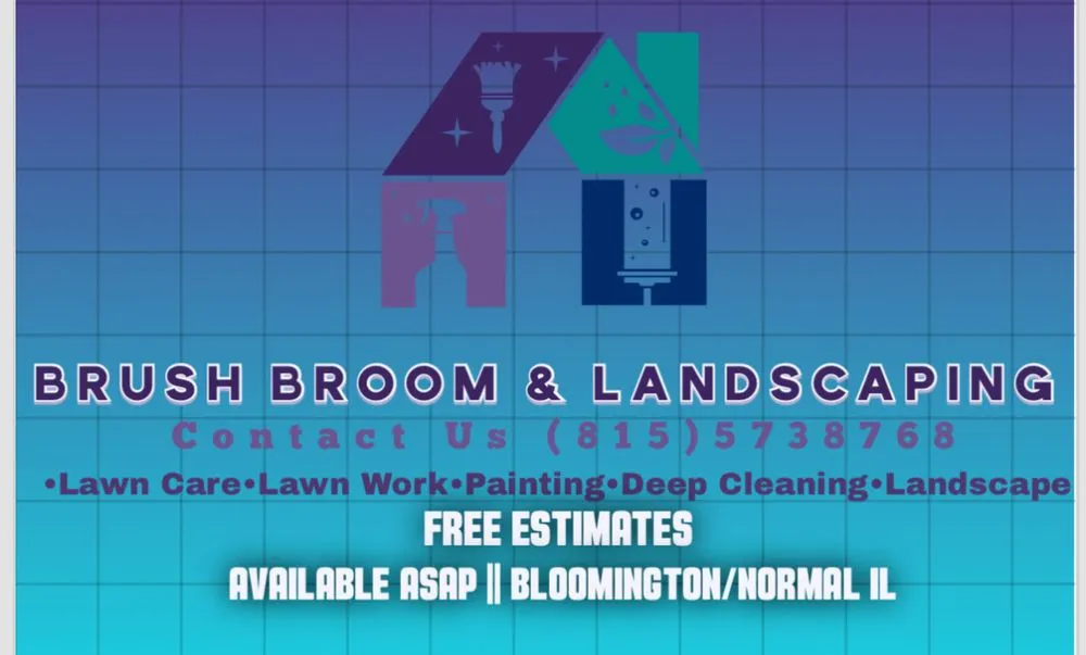 Expert landscape installation with custom design in Bloomington, IL by Brush Broom and Landscaping